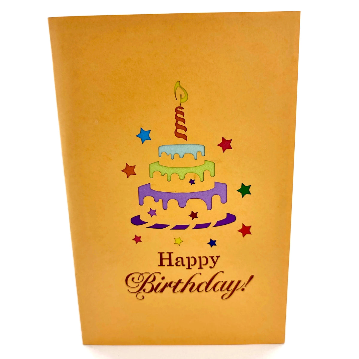Happy Birthday Cake Pop Up Card