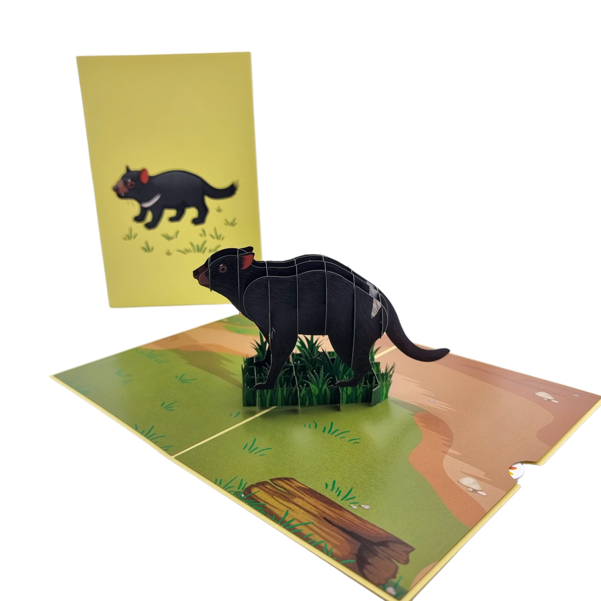 Tassie Devil Pop Up Card