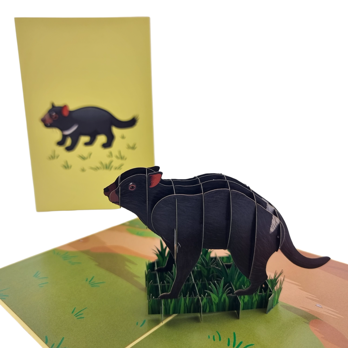 Tassie Devil Pop Up Card