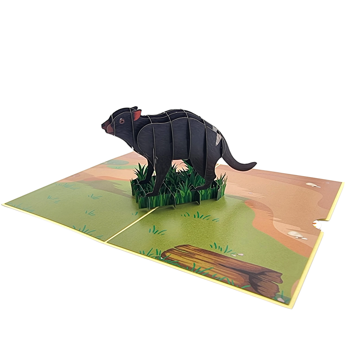 Tassie Devil Pop Up Card
