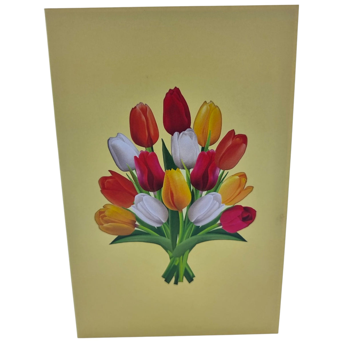 Bouquet Of Tulips Pop Up Card