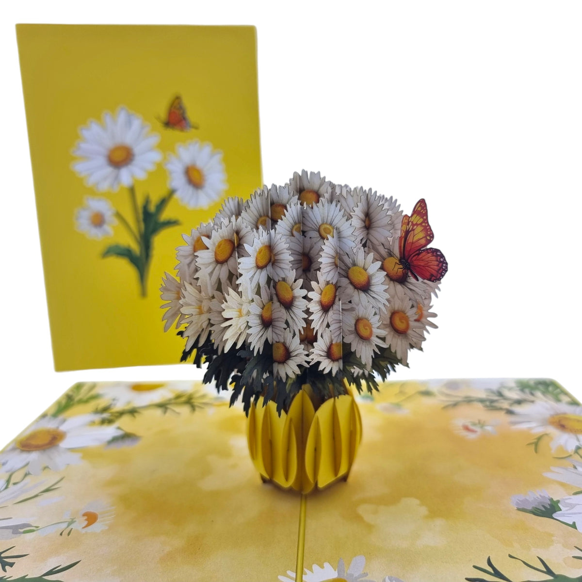 Daisy Bouquet Pop Up Card