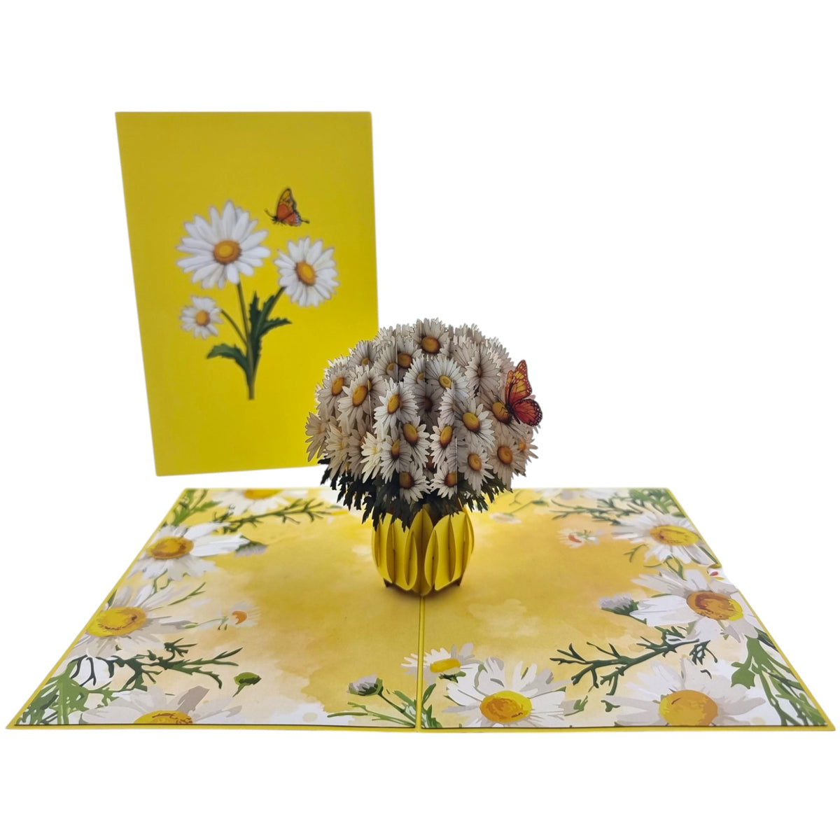 Daisy Bouquet Pop Up Card