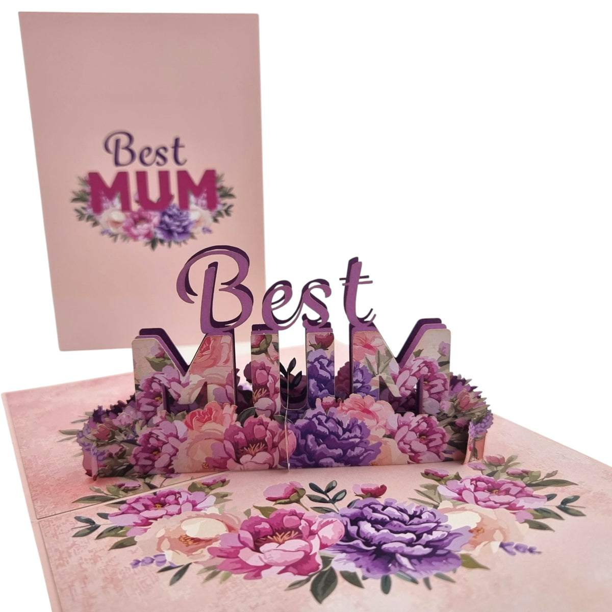 Best Mum Pop Up Card