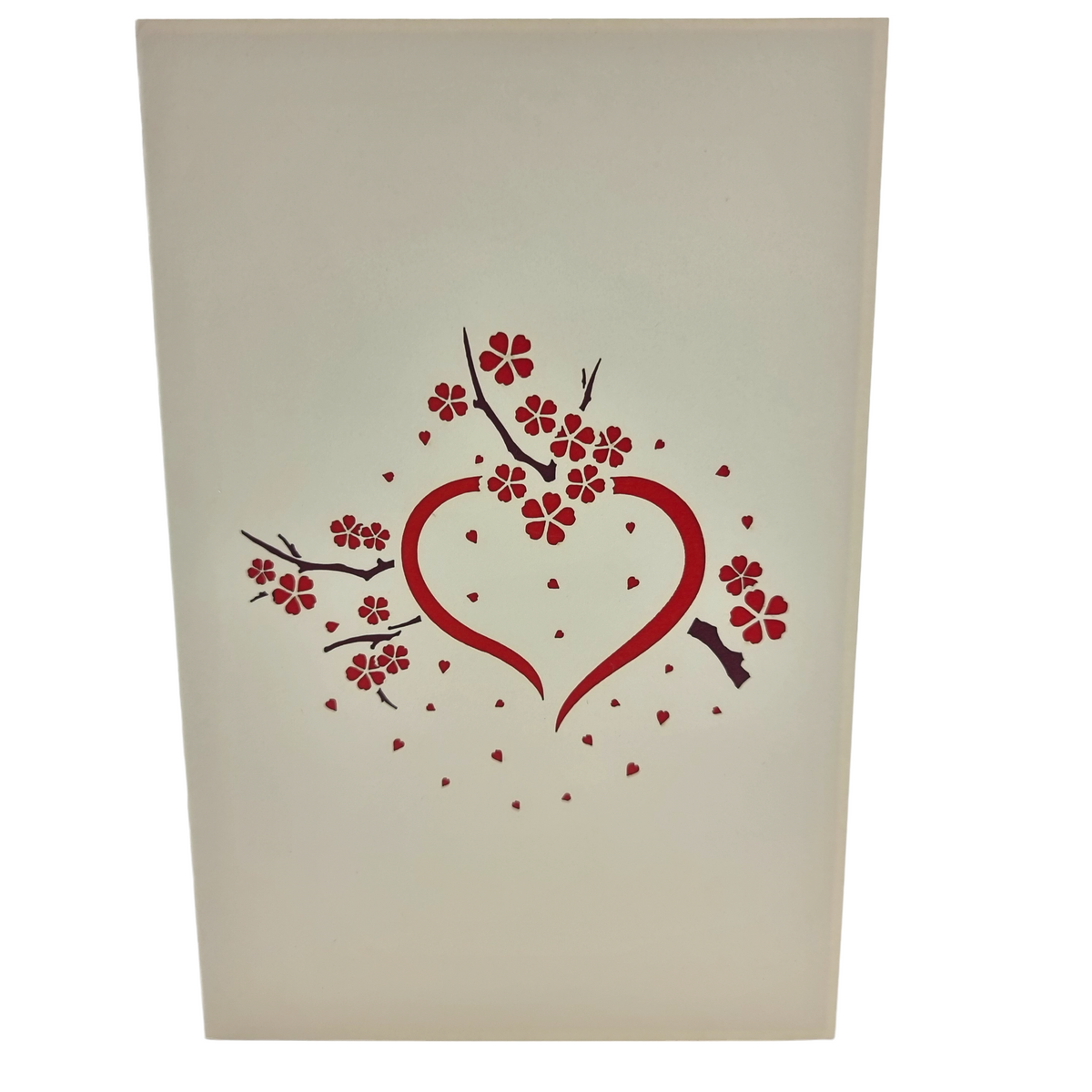 Cherry Blossom Couple Pop-Up Card