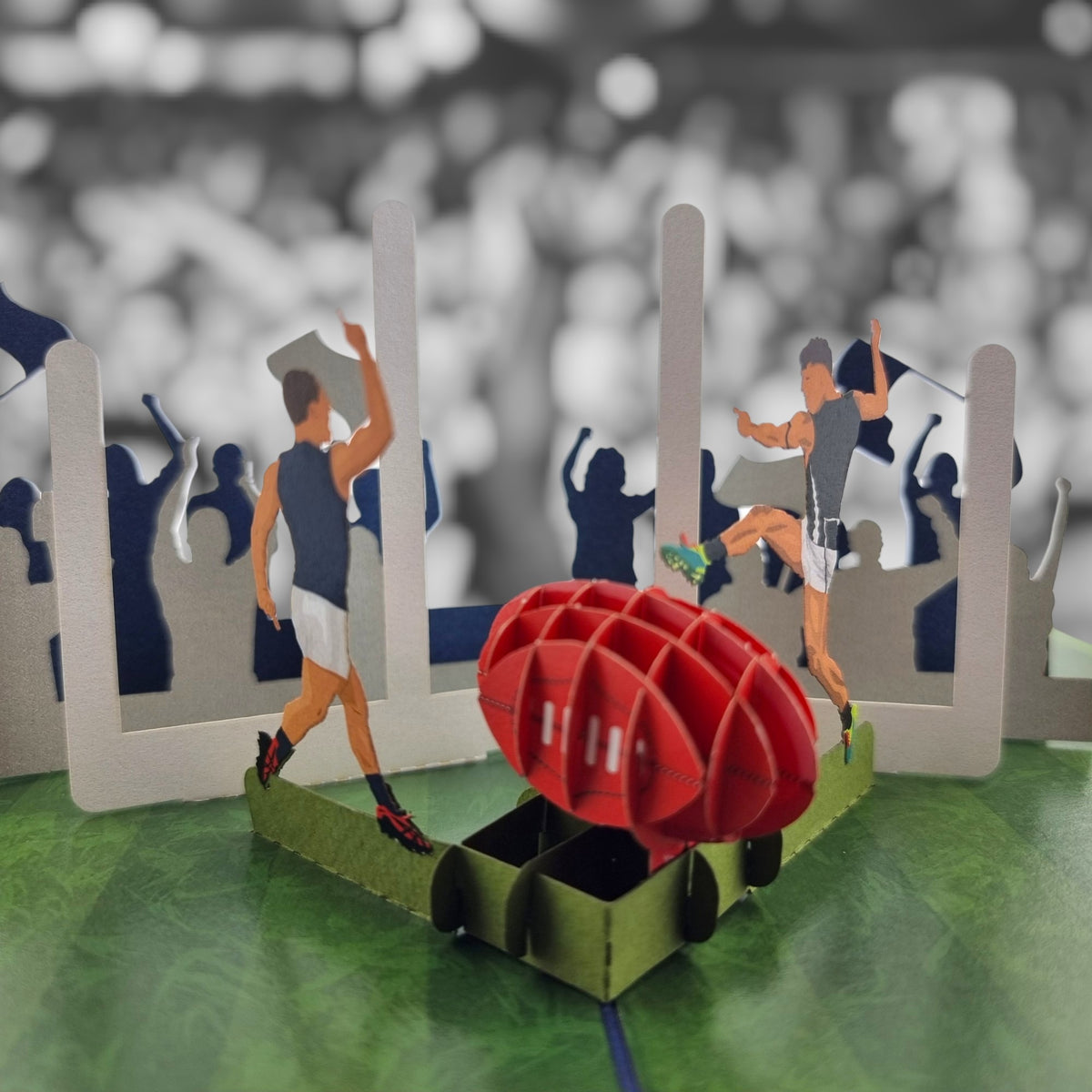 Australian Football Pop Up Card
