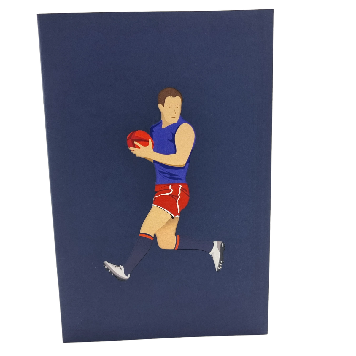 Australian Football Pop Up Card