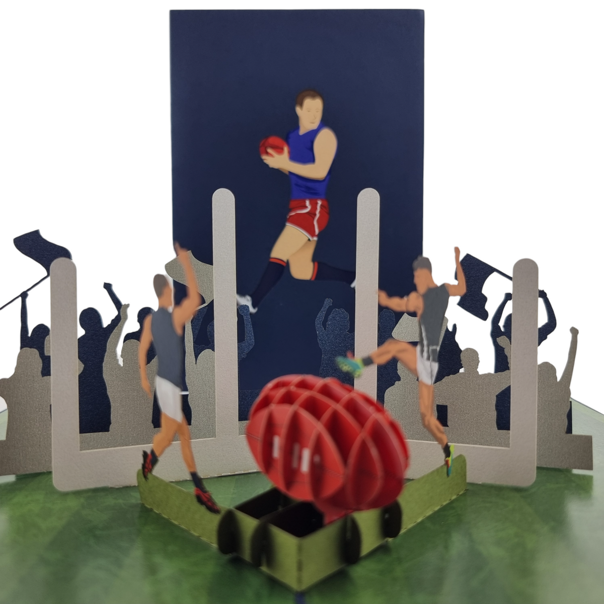 Australian Football Pop Up Card
