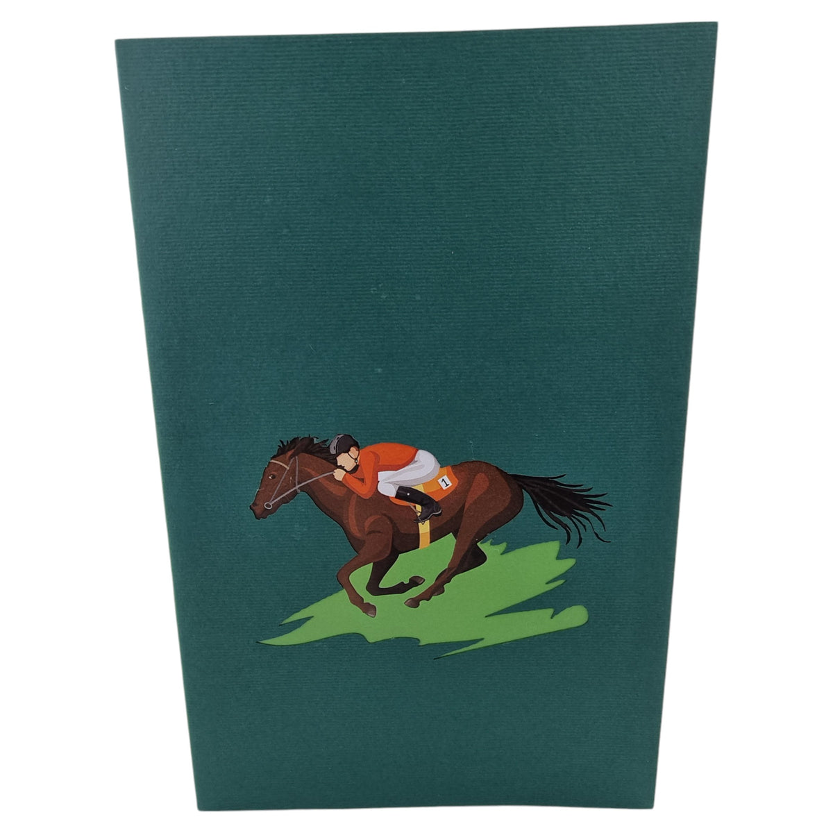 Horse Race Pop Up Card