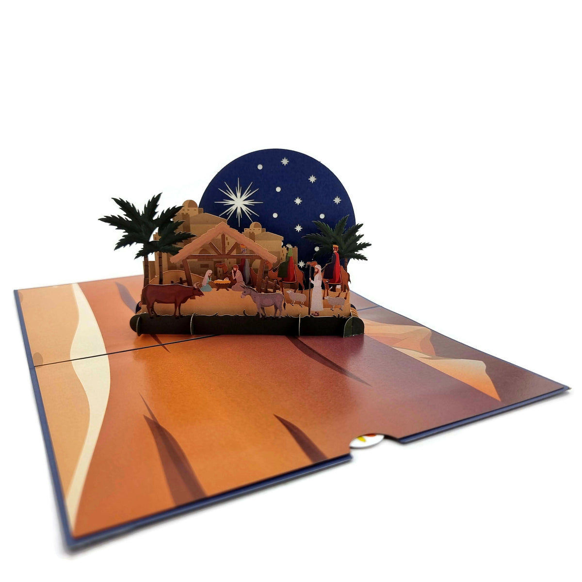 A Holy Night Pop Up Card
