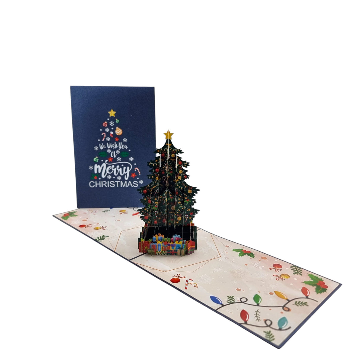Christmas Tree with Presents 6-Pack