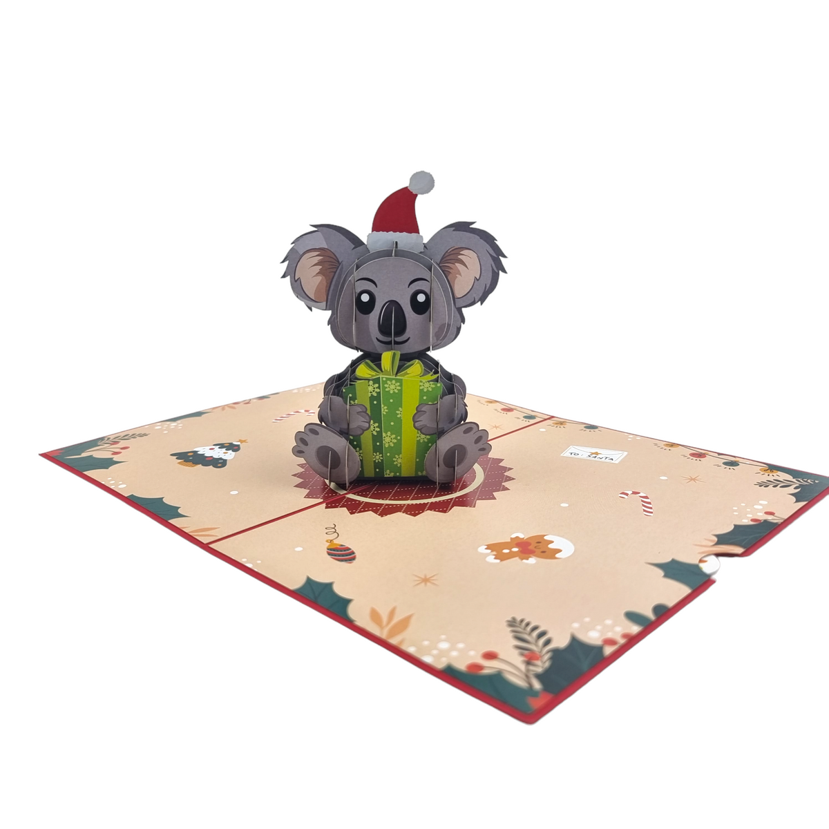 Christmas Koala Pop Up Card