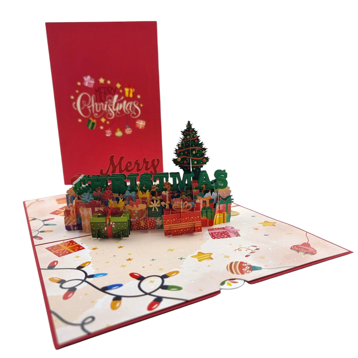 Merry Christmas Pop Up Card