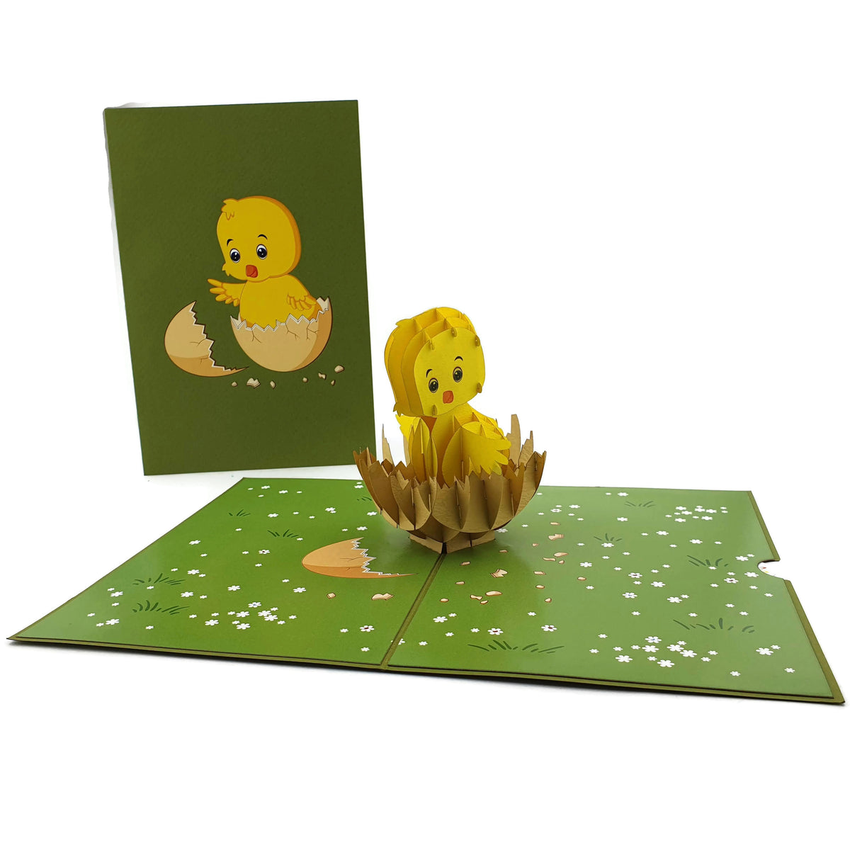Easter Chick Pop Up Card