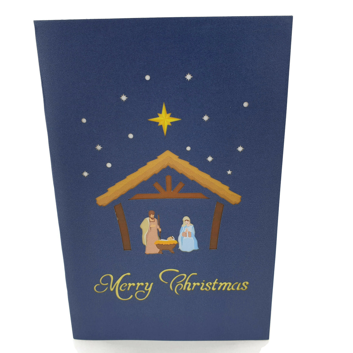 A Holy Night Pop Up Card