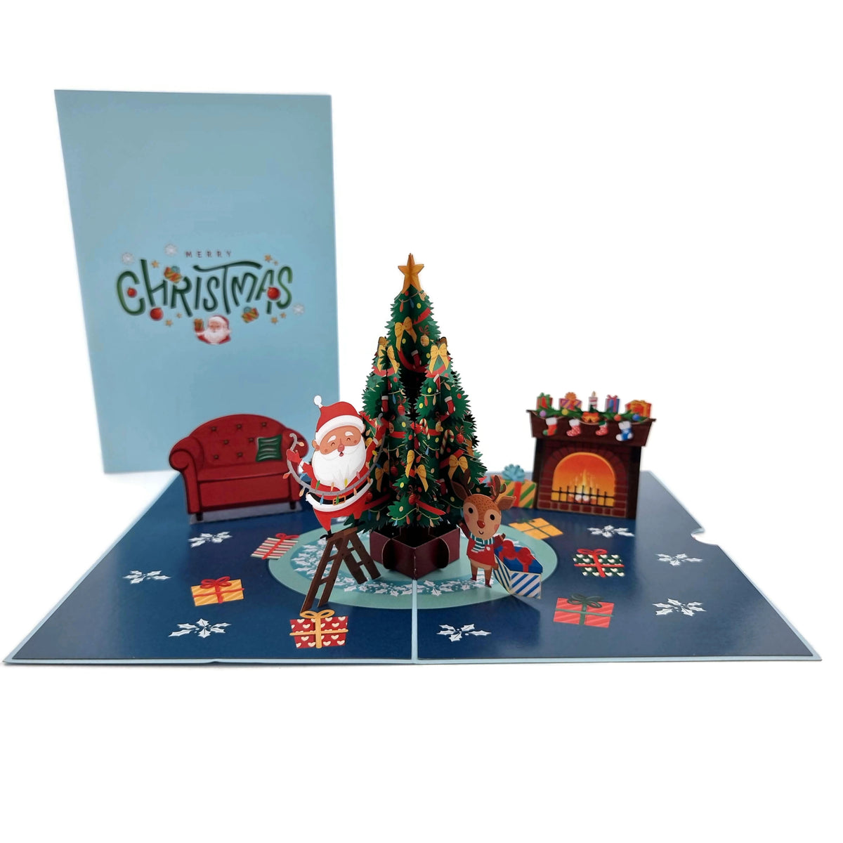 Night Before Christmas Pop Up Card