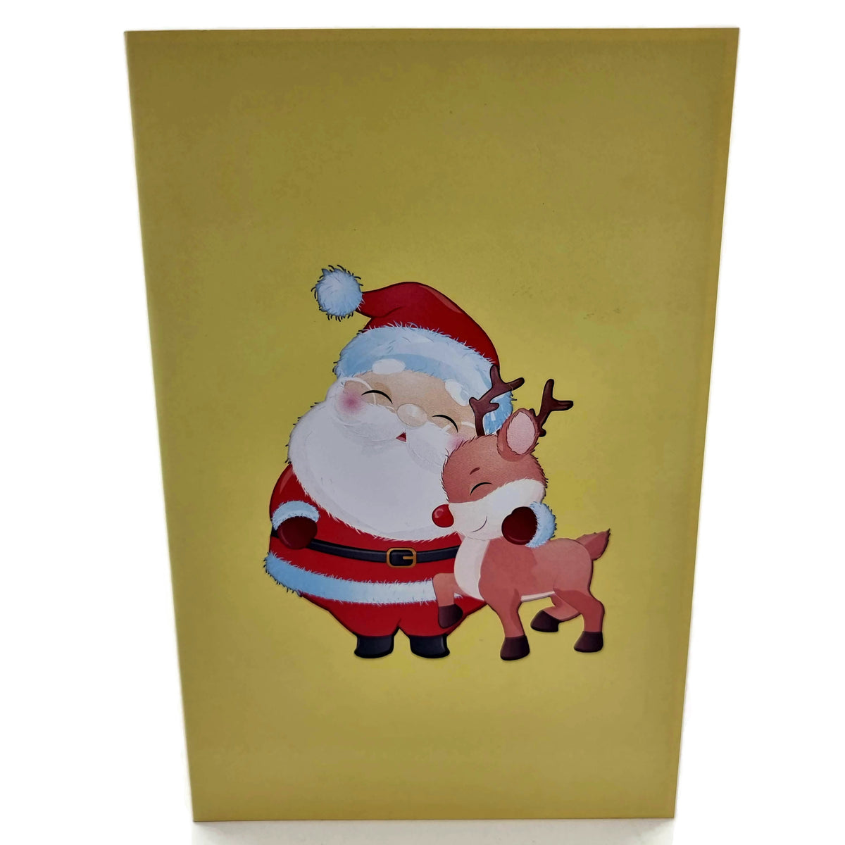 Santa Sleigh Pop Up Card