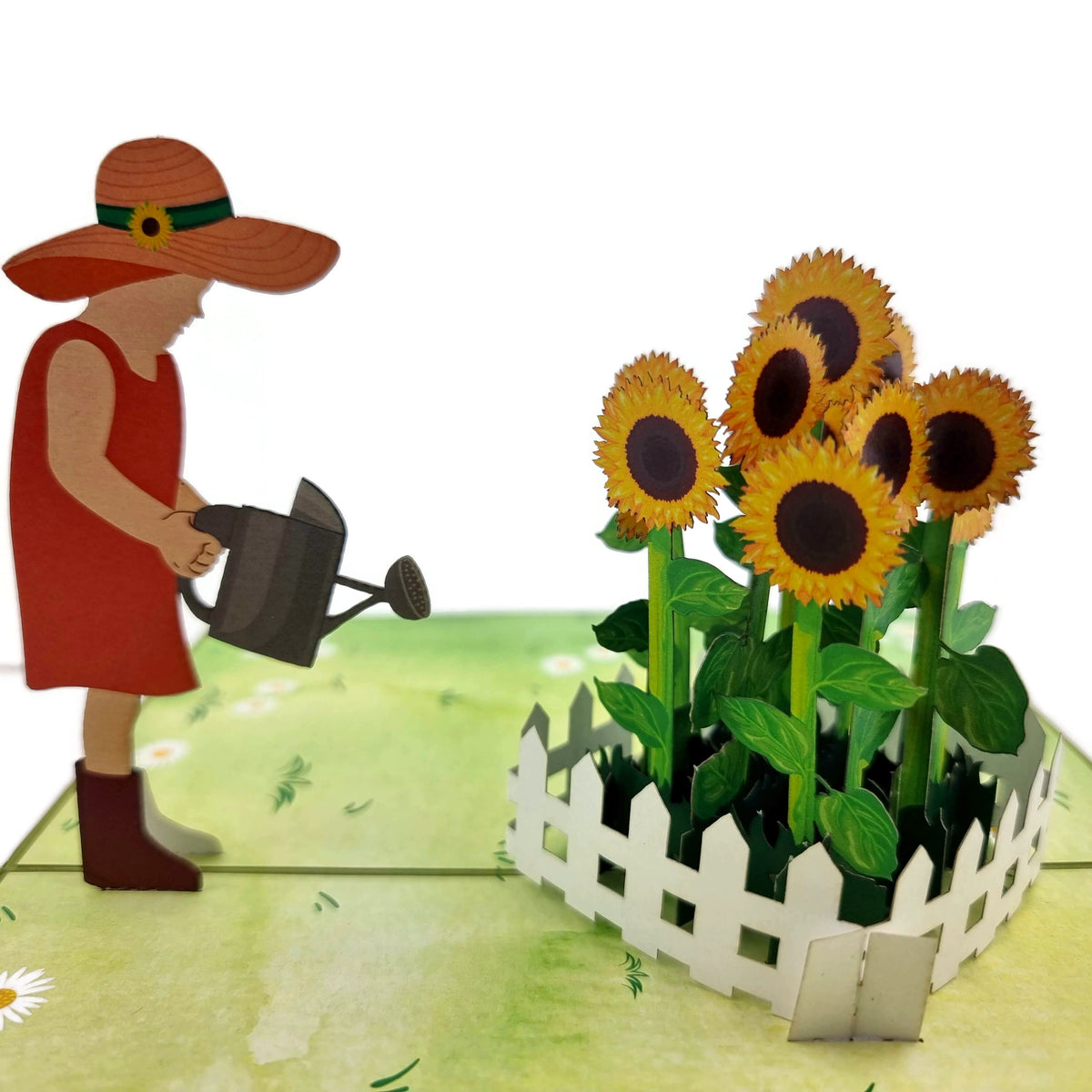 Sunflower Garden Pop Up Card