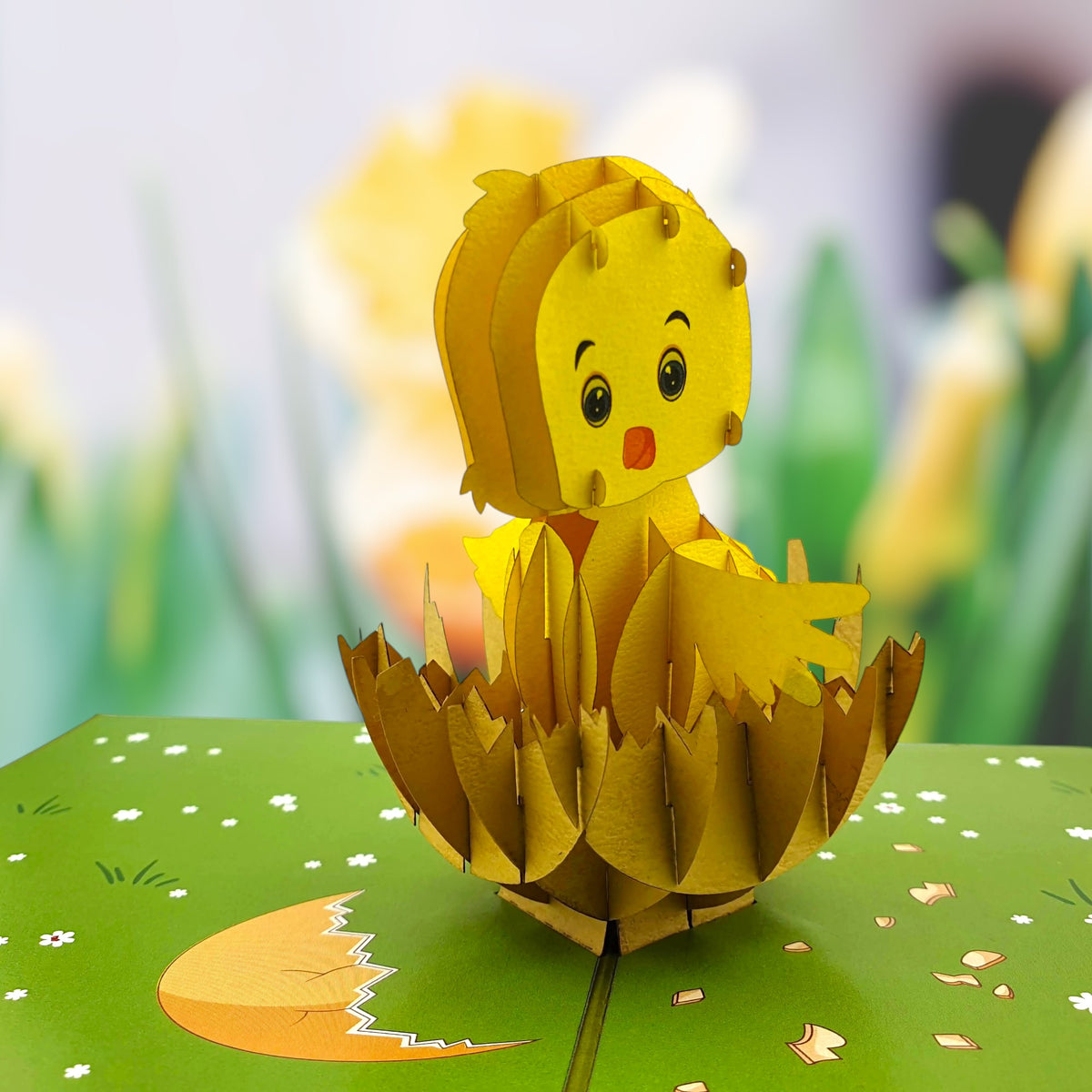 Easter Chick Pop Up Card