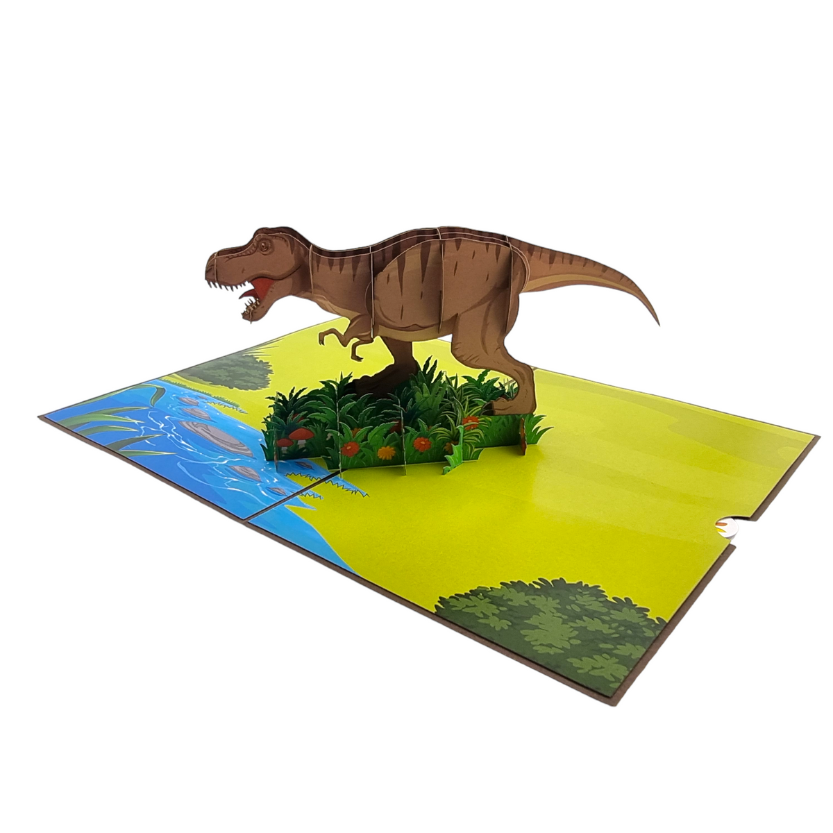 T-Rex Dinosaur Pop Up Card