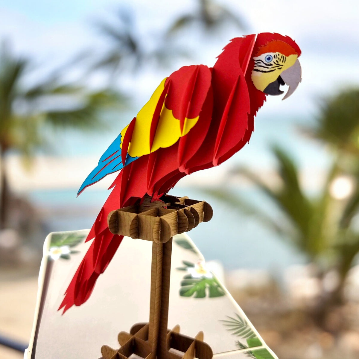 Parrot Pop Up Card