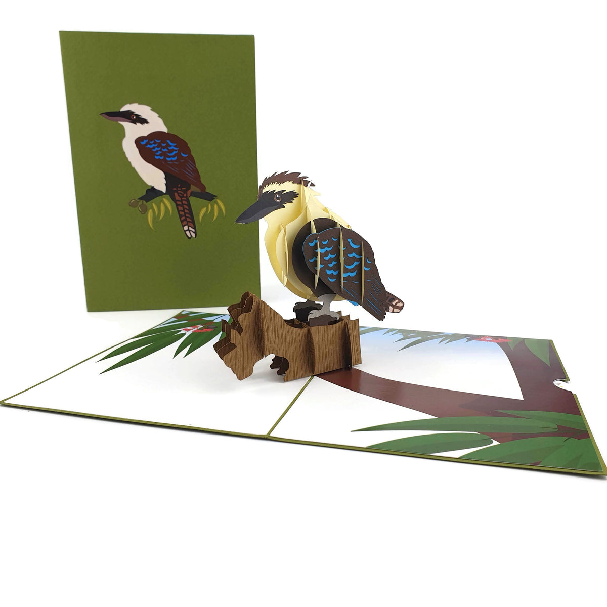 Kookaburra Pop Up Card