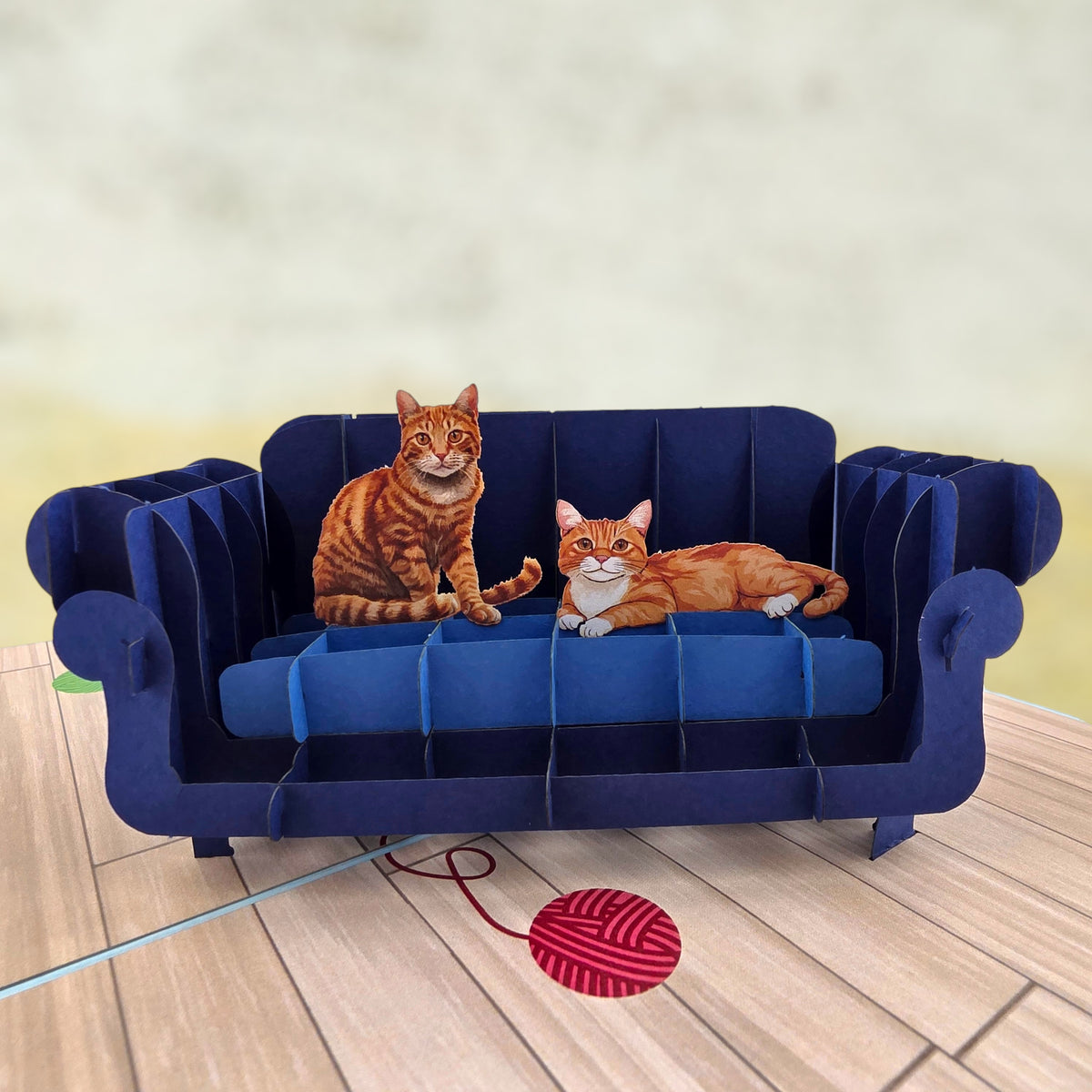 Ginger Cats pop up card