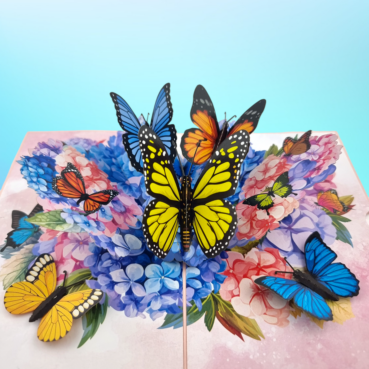 Butterfly Garden Pop Up Card