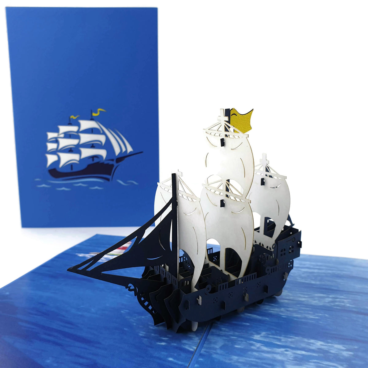 Tall Ship Pop-Up Card