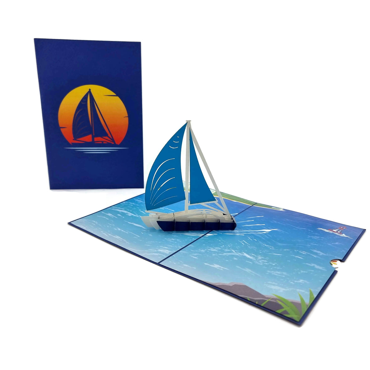 Sailboat Pop-Up Card