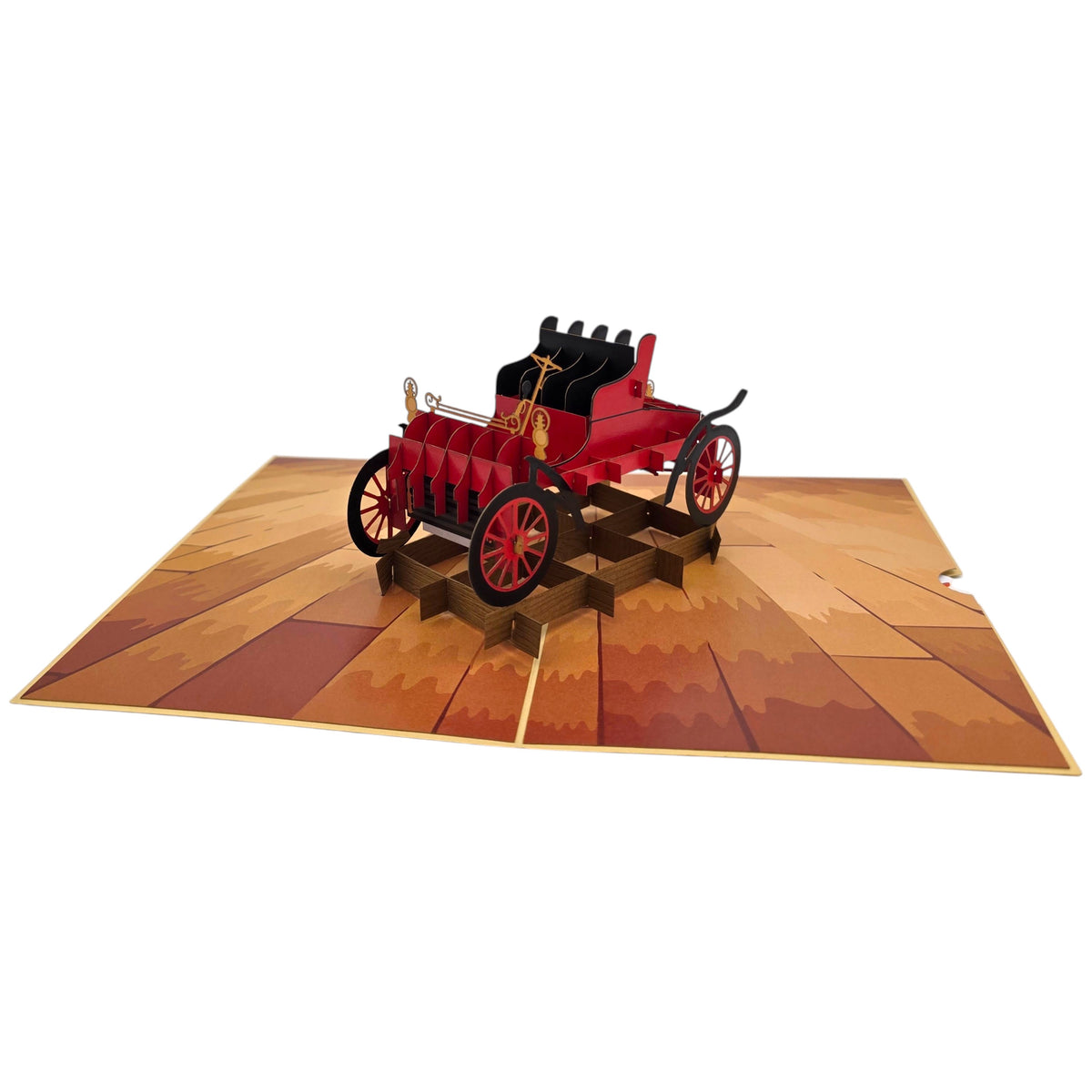 Ford Vintage Car Pop Up Card