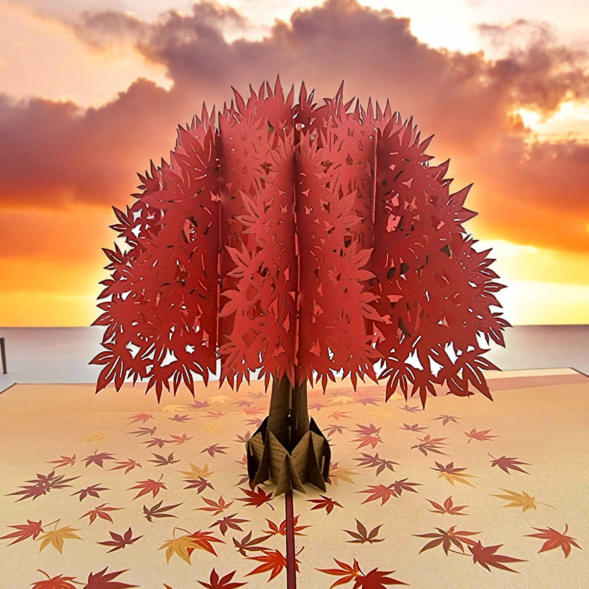 Japanese Maple Tree Pop Up Card