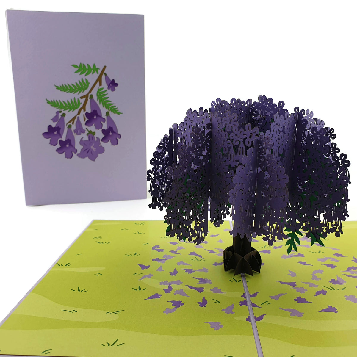 Jacaranda Tree Pop Up Card