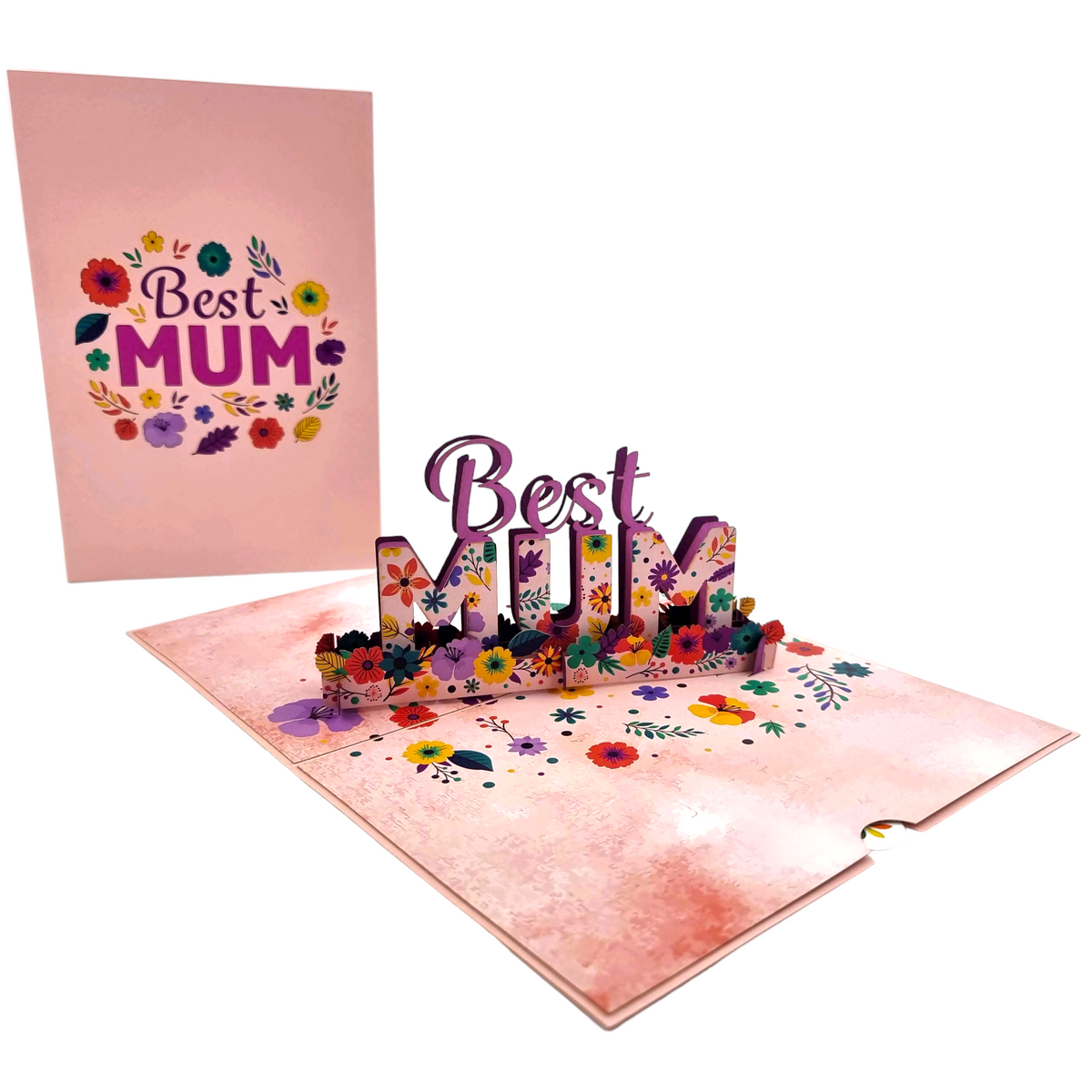 Best Mum Pop Up Card