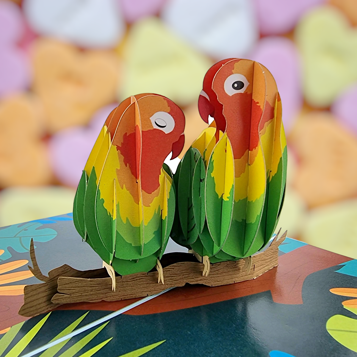 Love Birds Pop-Up Card