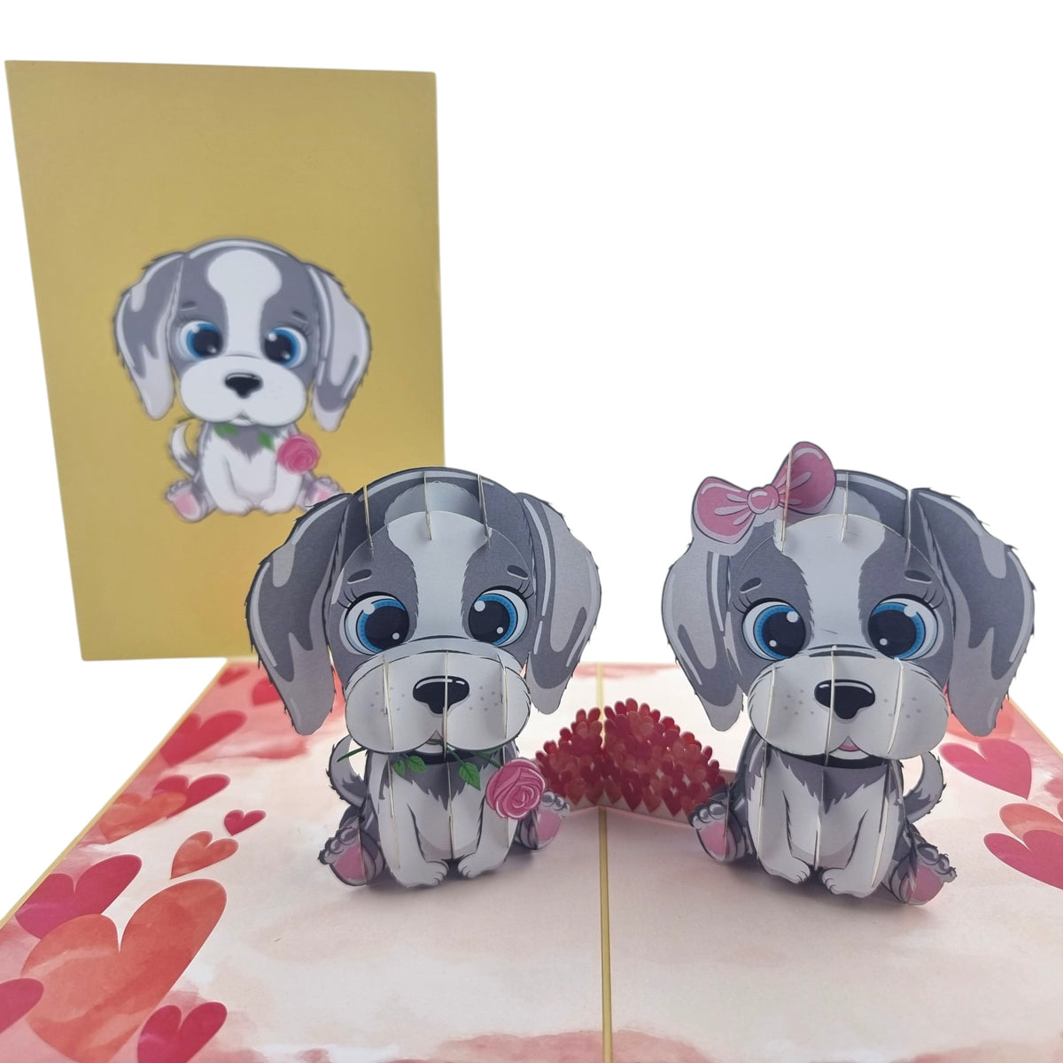 Puppy Love Pop Up Card