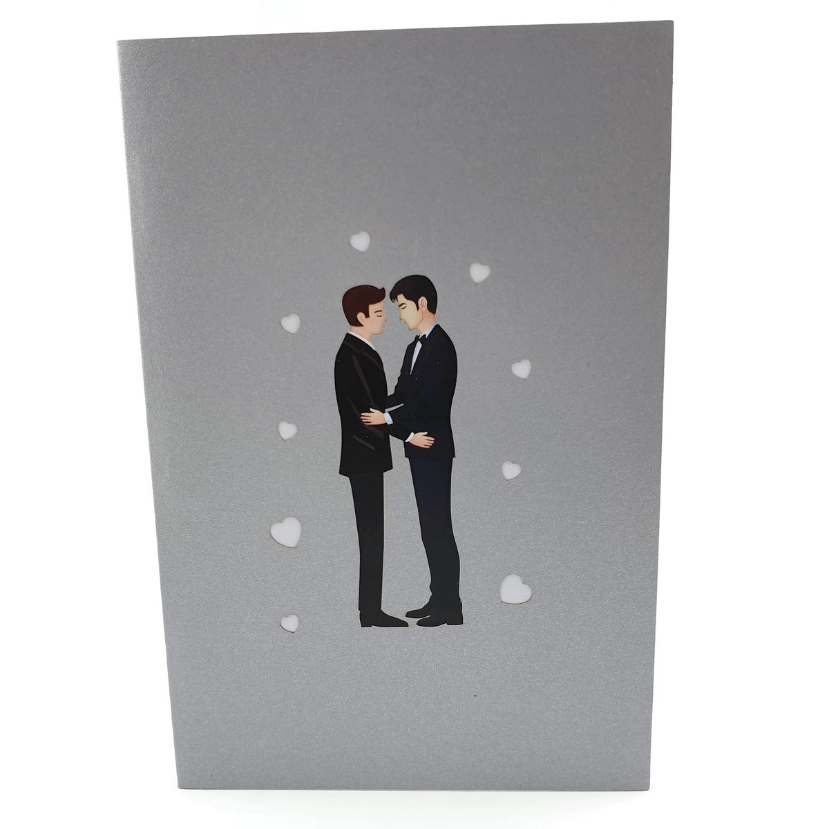 Wedding Day Grooms Pop-Up Card