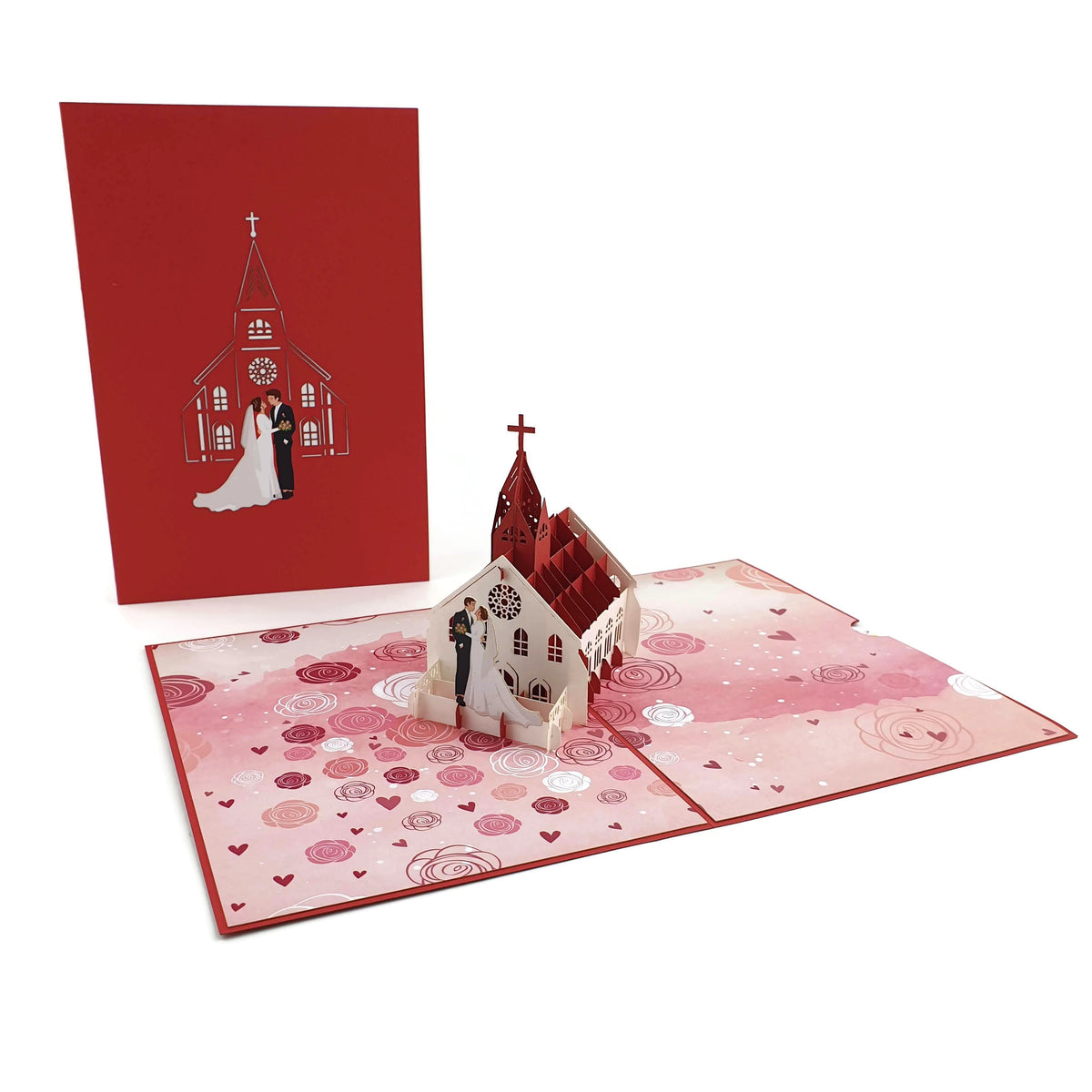 Wedding Chapel Pop-Up Card