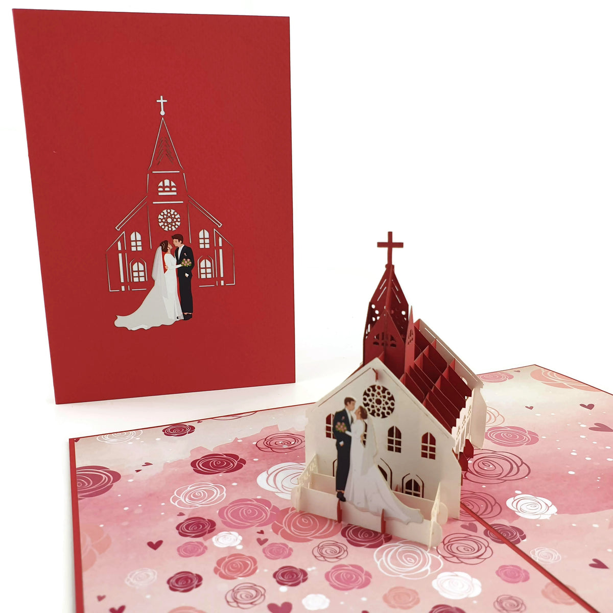 Wedding Chapel Pop-Up Card