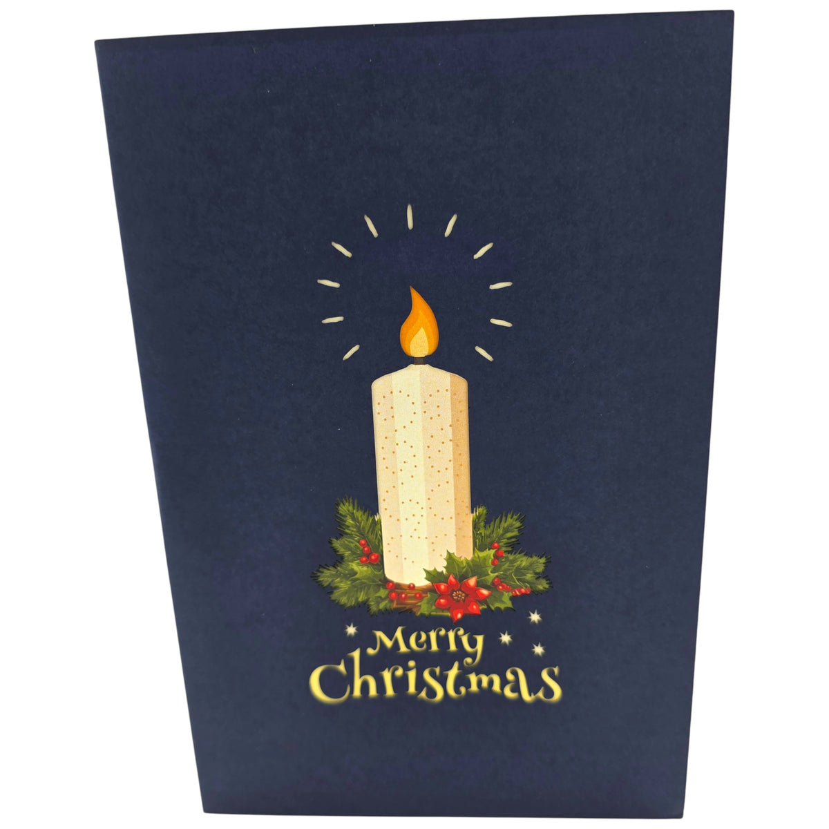 Christmas Candle Pop Up Card