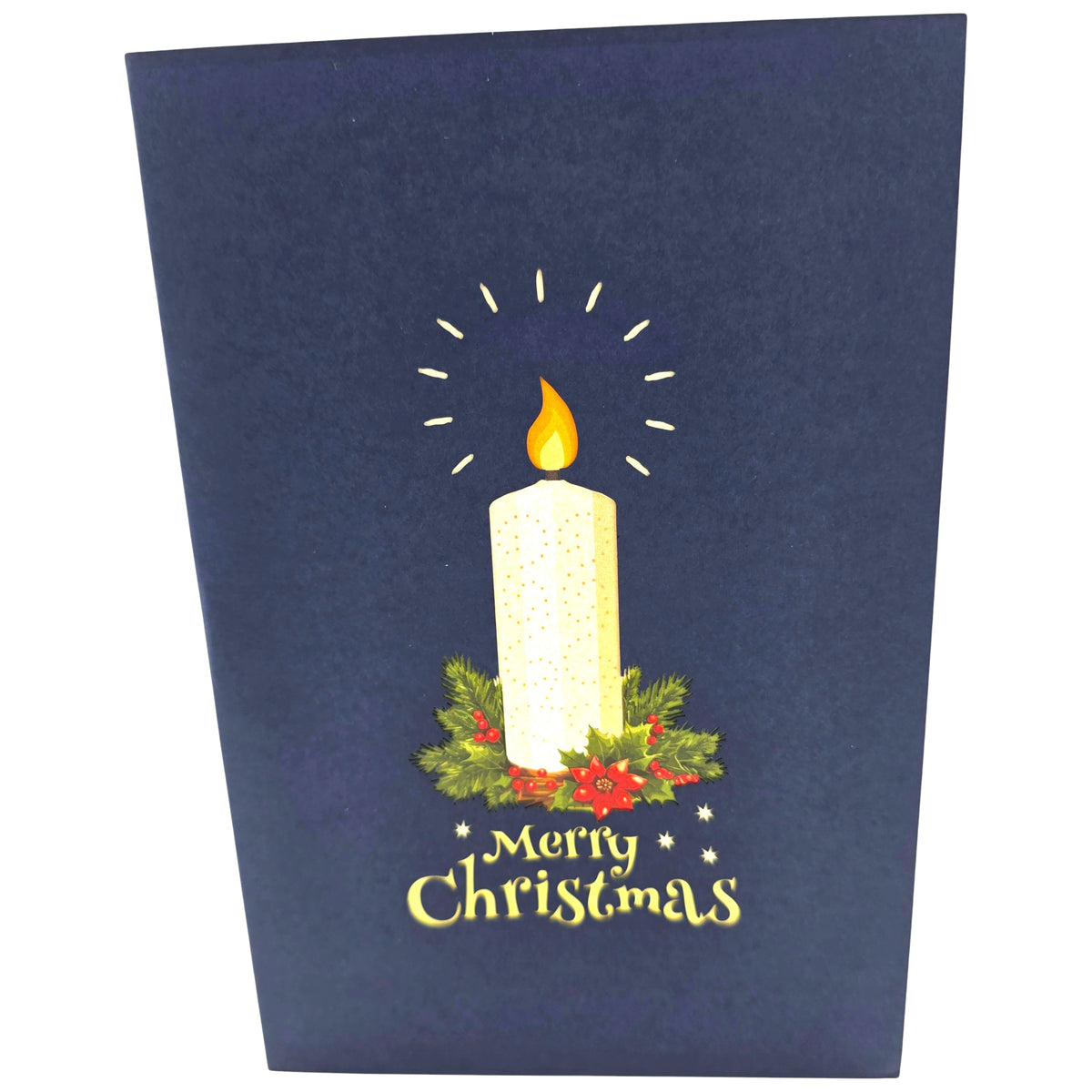 Christmas Candle Pop Up Card