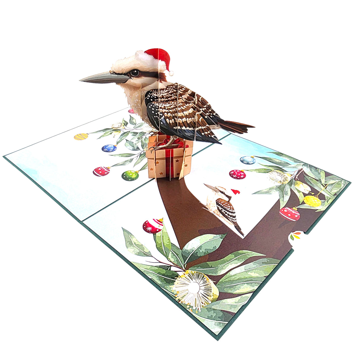 Christmas Kookaburra Pop Up Card