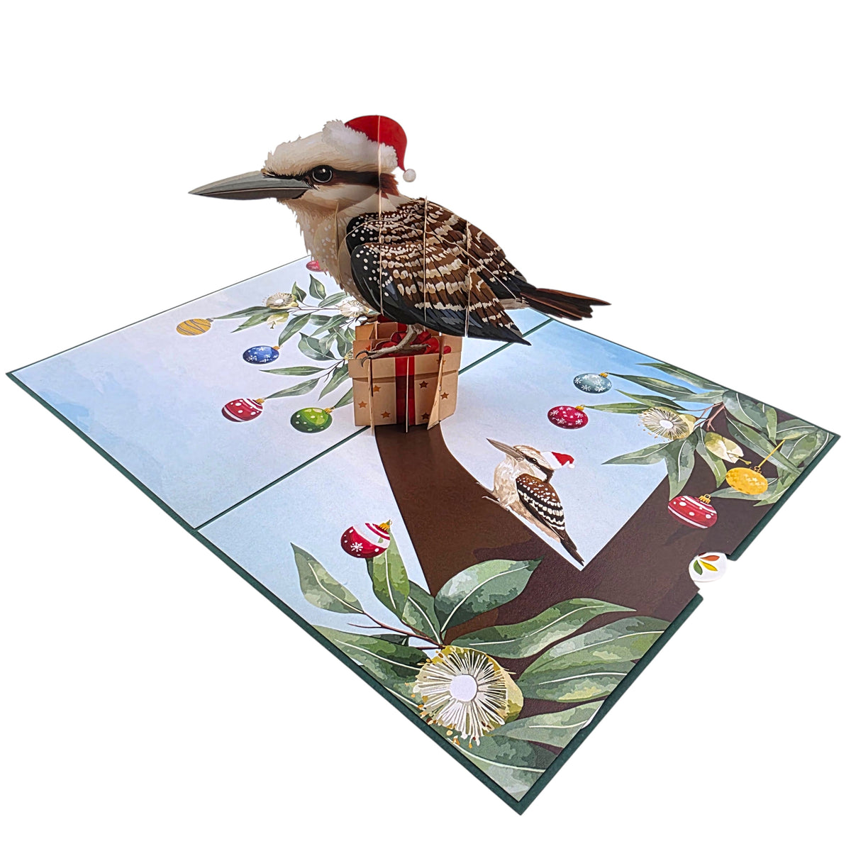 Christmas Kookaburra Pop Up Card