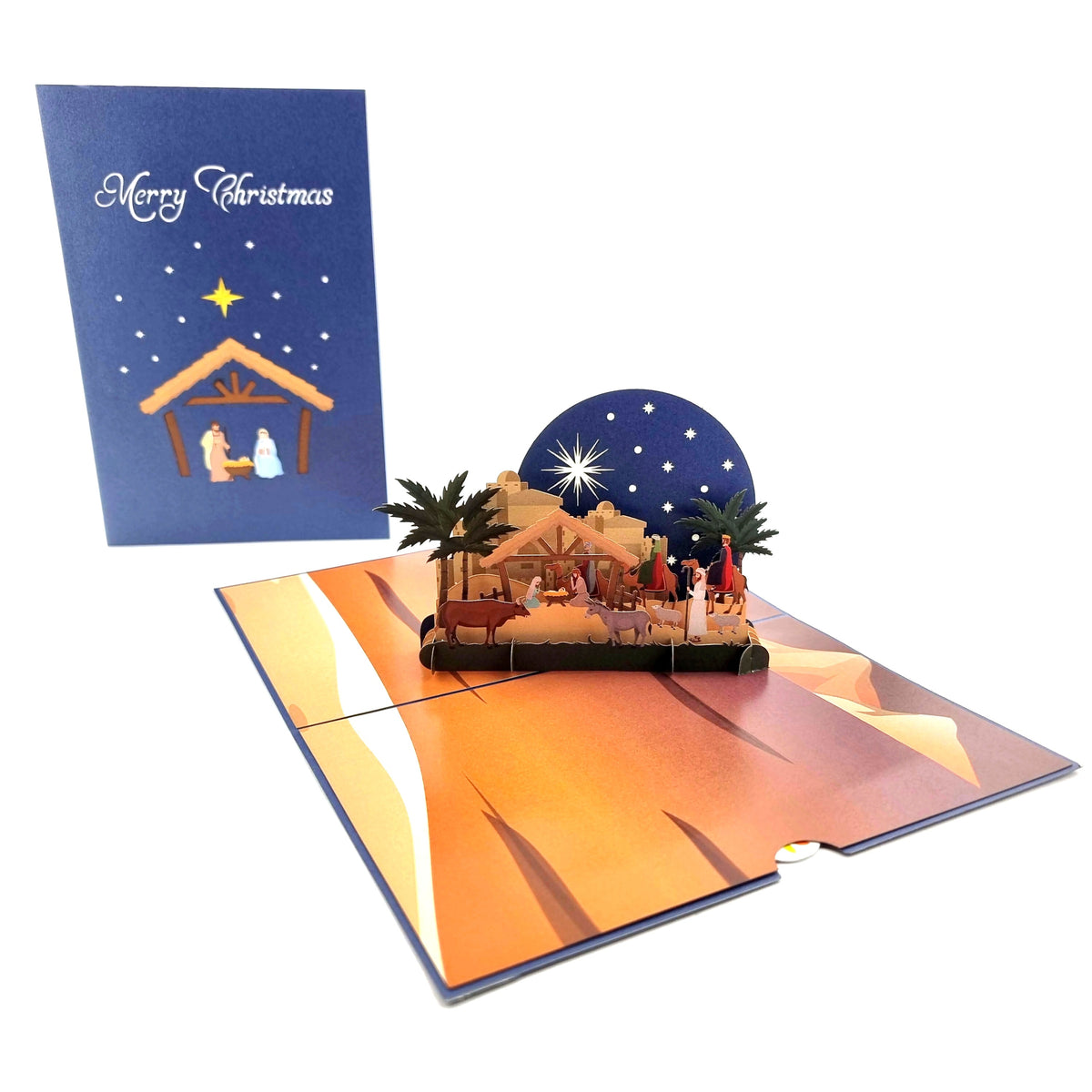 A Holy Night Pop Up Card