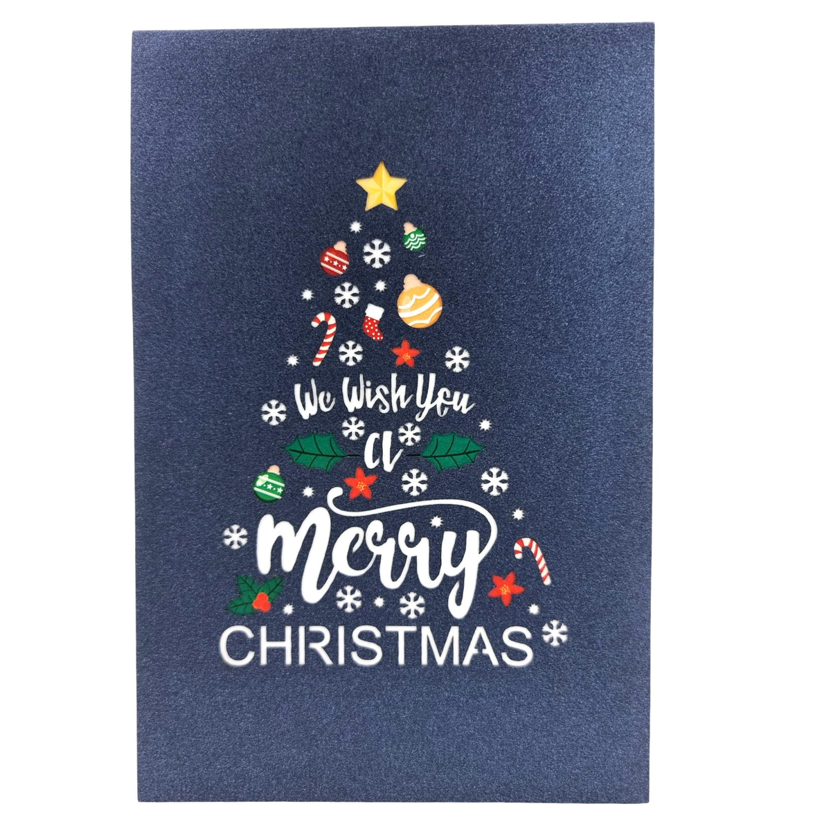 Christmas Tree With Presents Pop Up Card