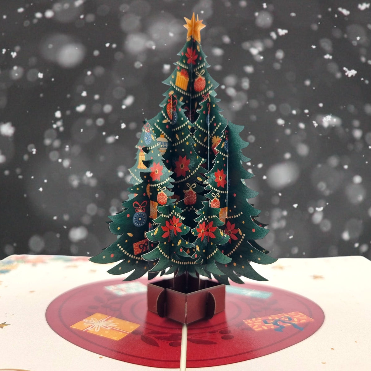 Christmas Tree Pop Up Card