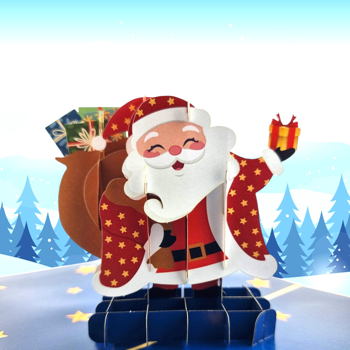 Christmas Santa Pop Up Card