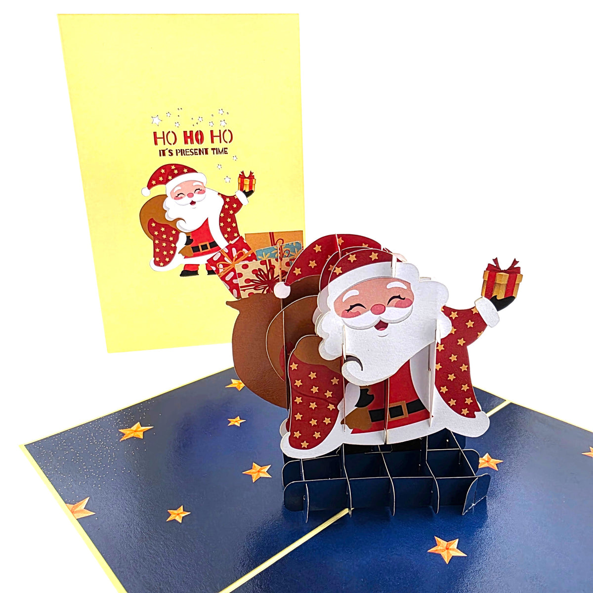 Christmas Santa Pop Up Card v2