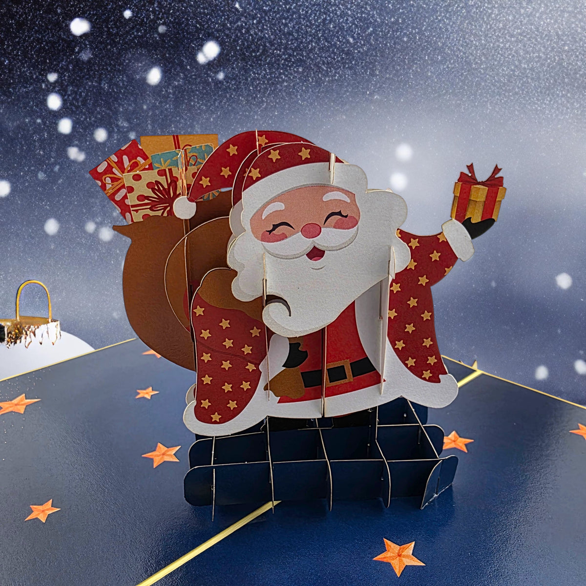 Christmas Santa Pop Up Card v2