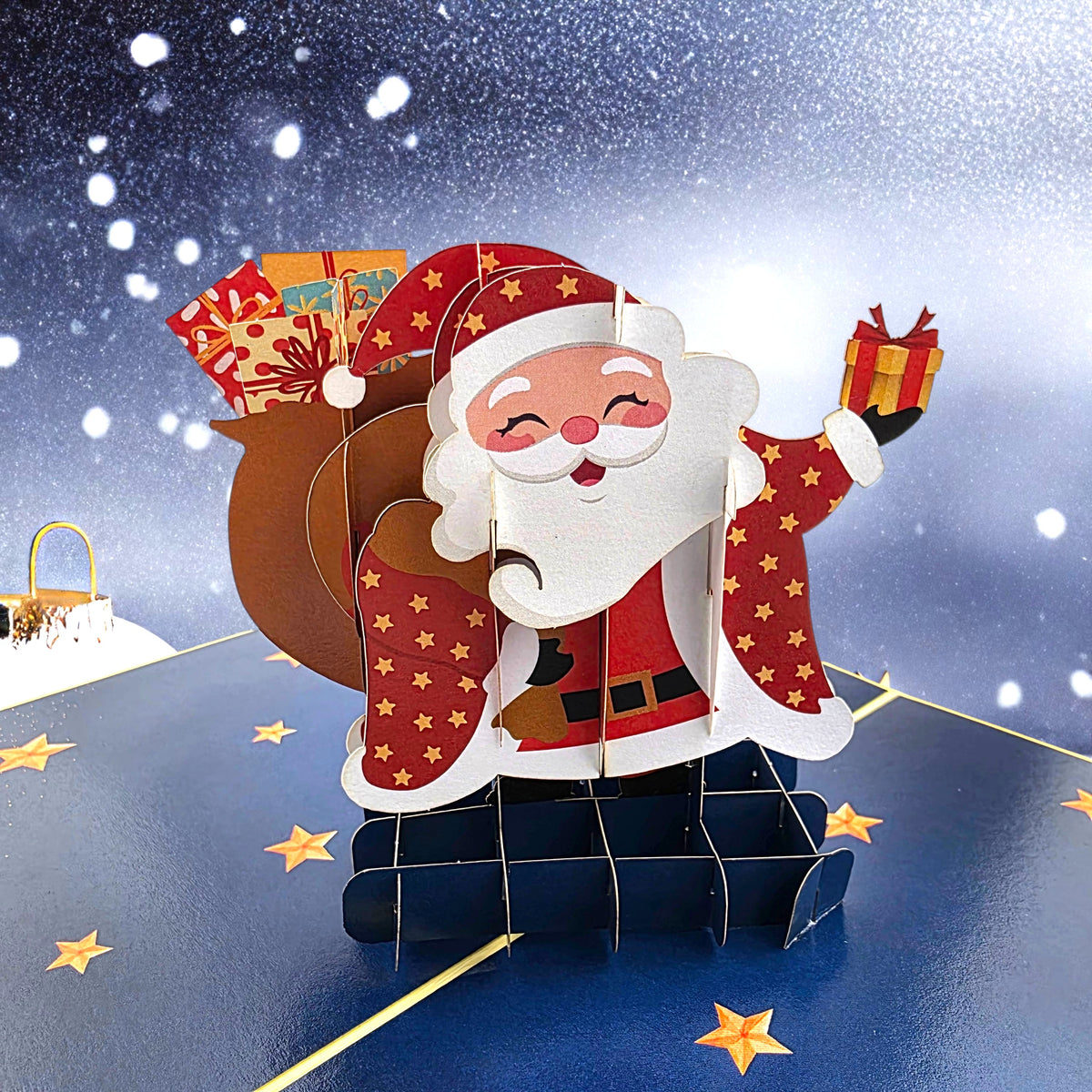 Christmas Santa Pop Up Card v2